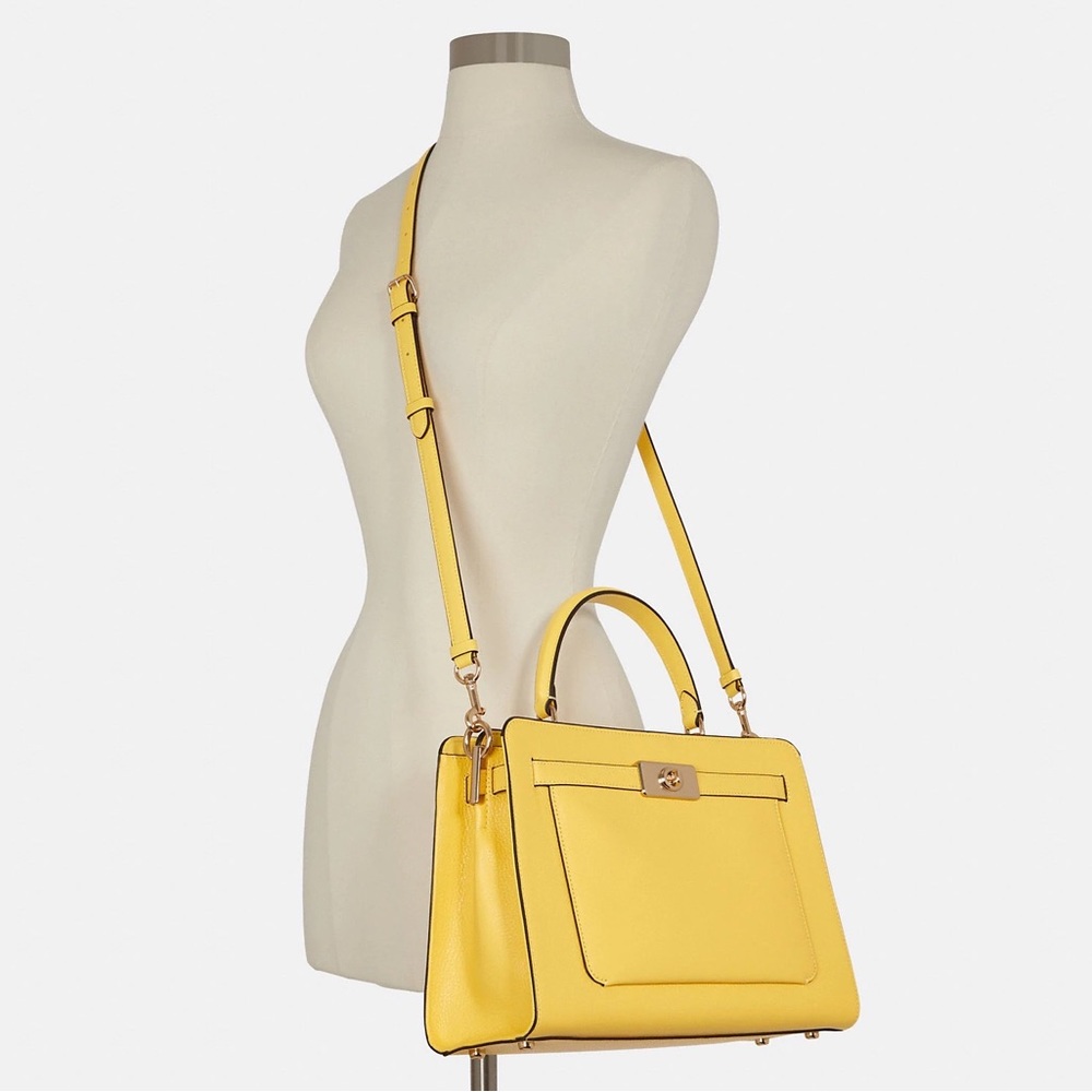 Coach Lane Carryall in Retro Yellow (C8209)